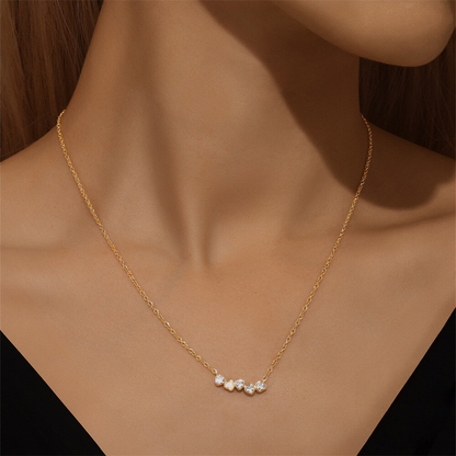 Opaline Heart Jewellery Set